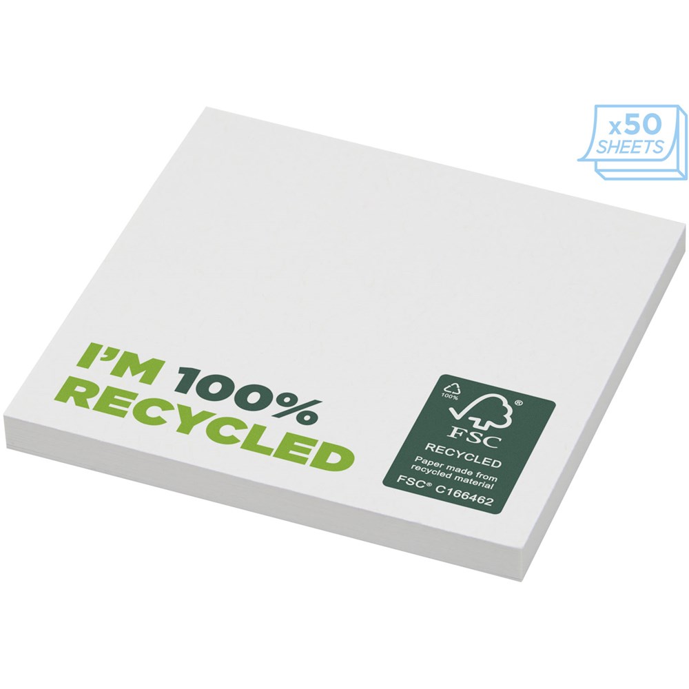 Sticky-Mate® recycelte Haftnotizen 75 x 75 mm