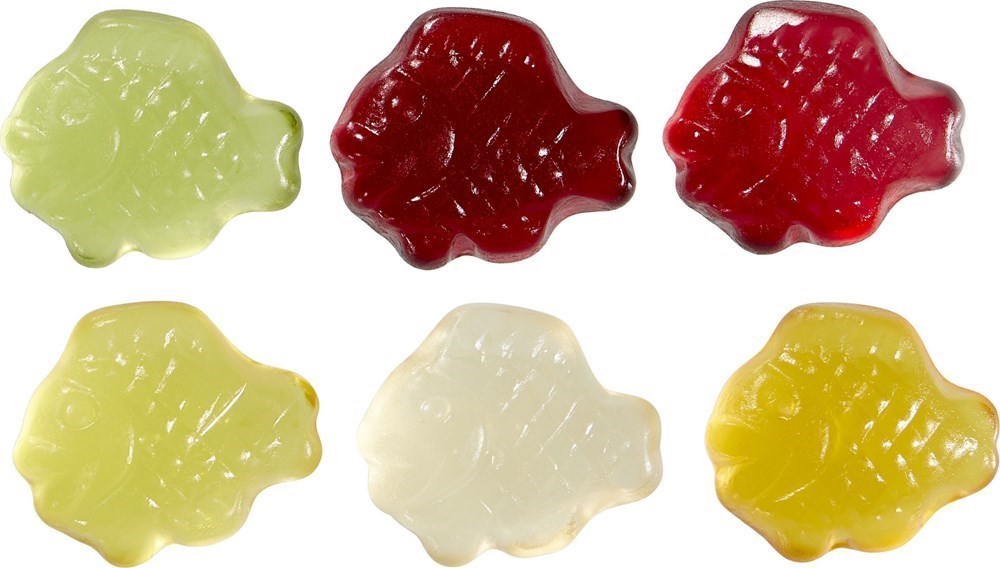 Fruchtgummi-Standardformen 15 g, Fisch