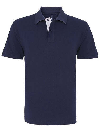 Asquith & Fox - Men´s Classic Fit Contrast Polo