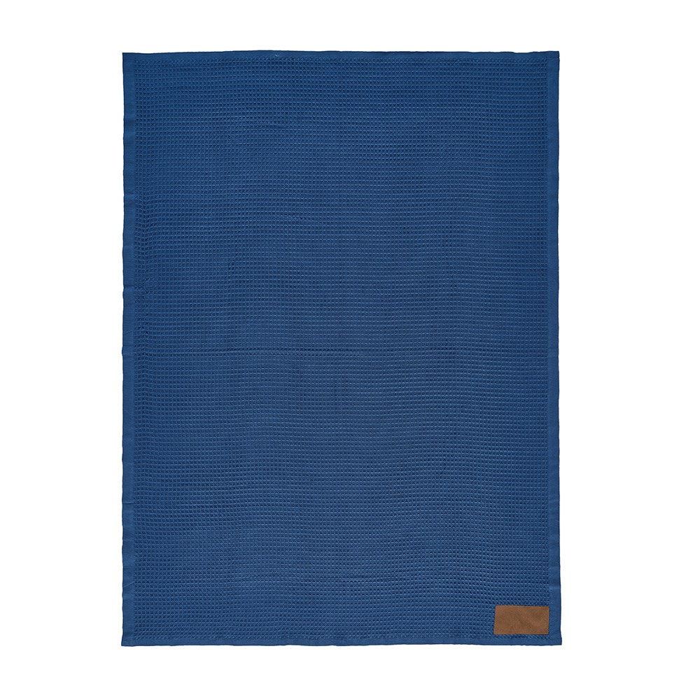 Giotto Decke recy. Baumwolle 200 gsm  - Blau