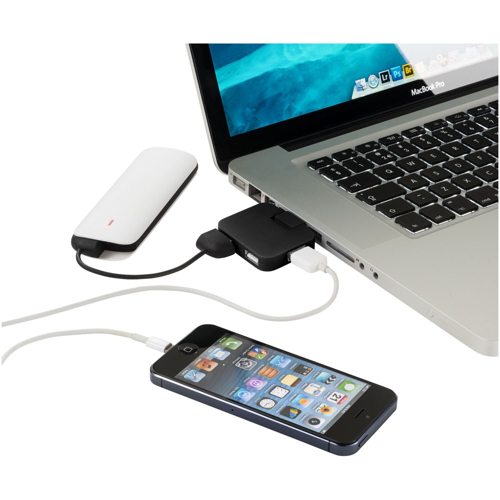 Gaia USB Hub mit 4 Anschlüssen