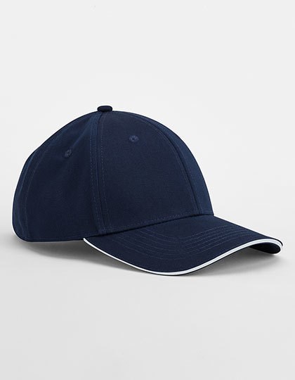 Beechfield - EarthAware® Classic Organic Cotton 6 Panel Cap - Sandwich Peak