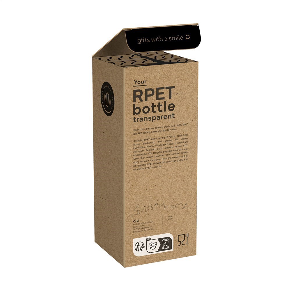 RPET Bottle 500 ml Wasserflasche