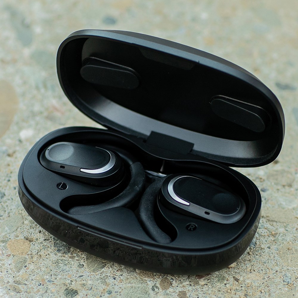 Aerotunes Earbuds recy. ABS 750 mAh  - Schwarz