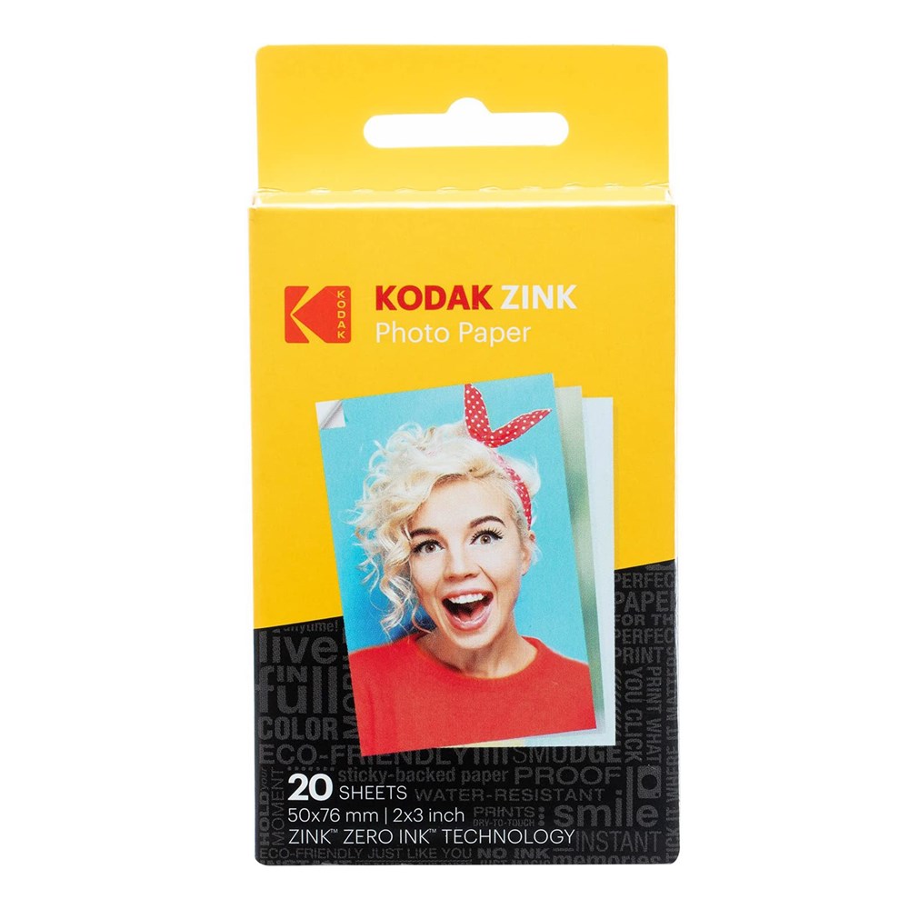 Kodak Zink 2x3" Pack 20 pcs